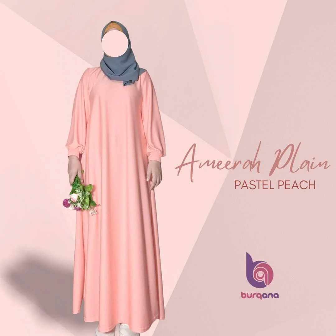 Ameerah A-line Plain 2XLarge