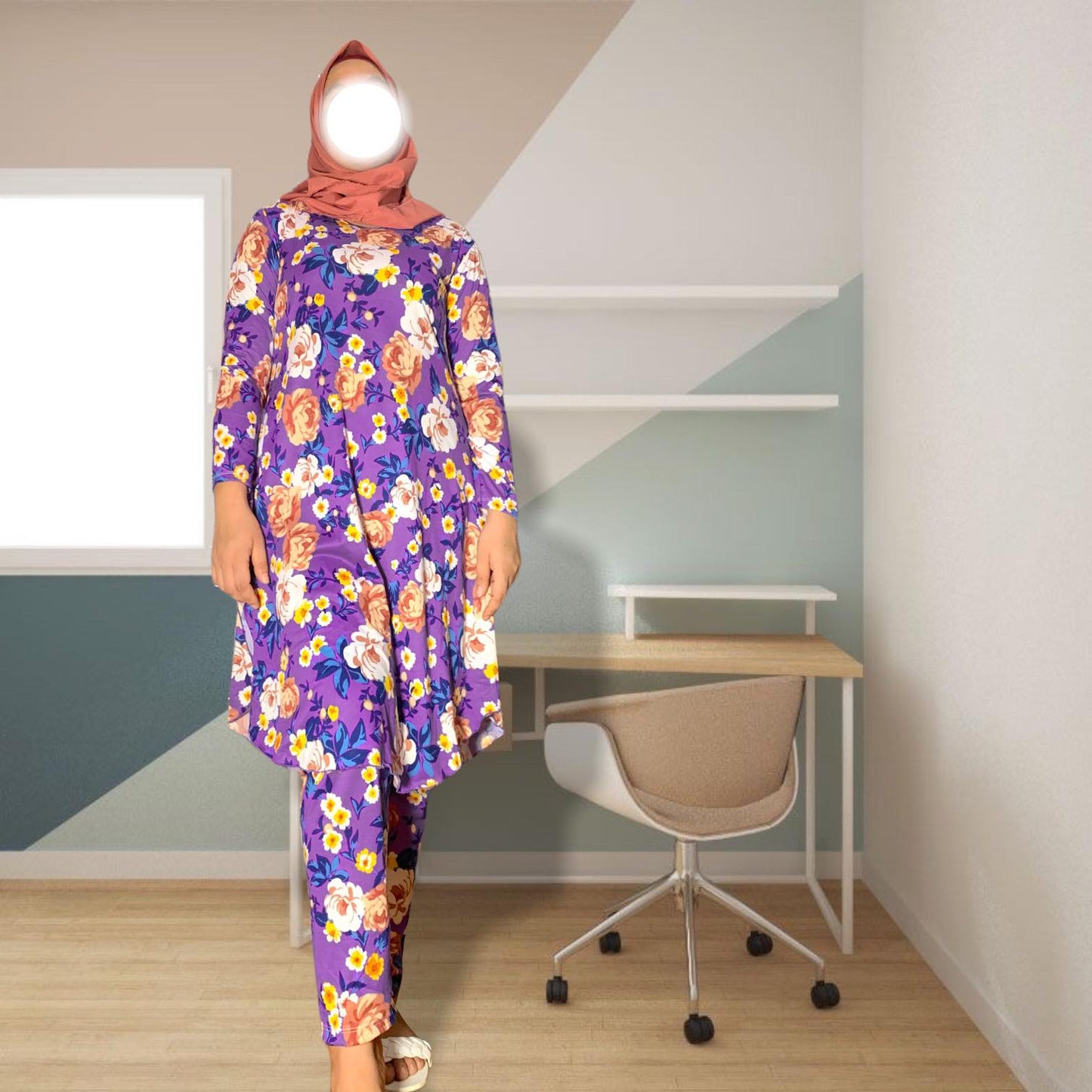 Pakistani Terno Tunic and Pant