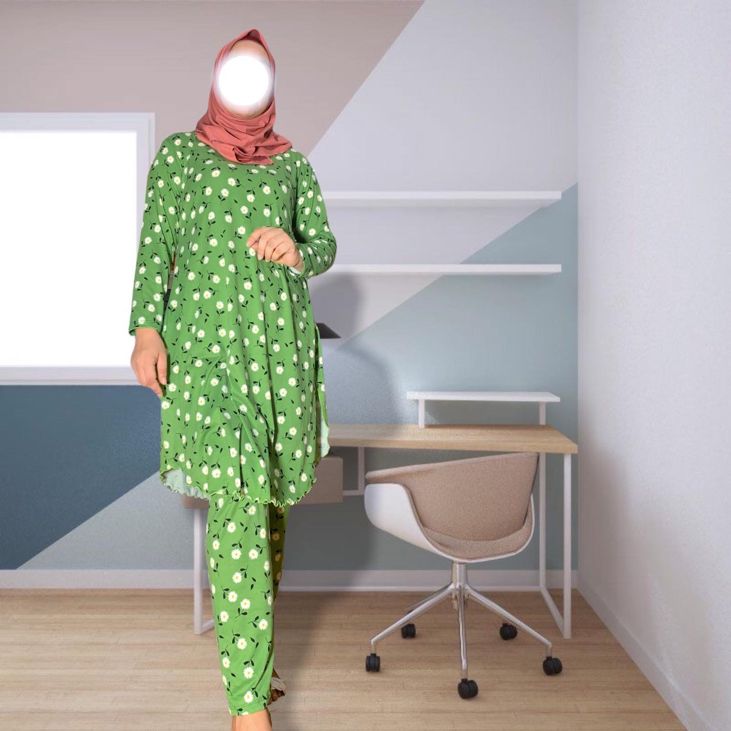 Pakistani Terno Tunic and Pant