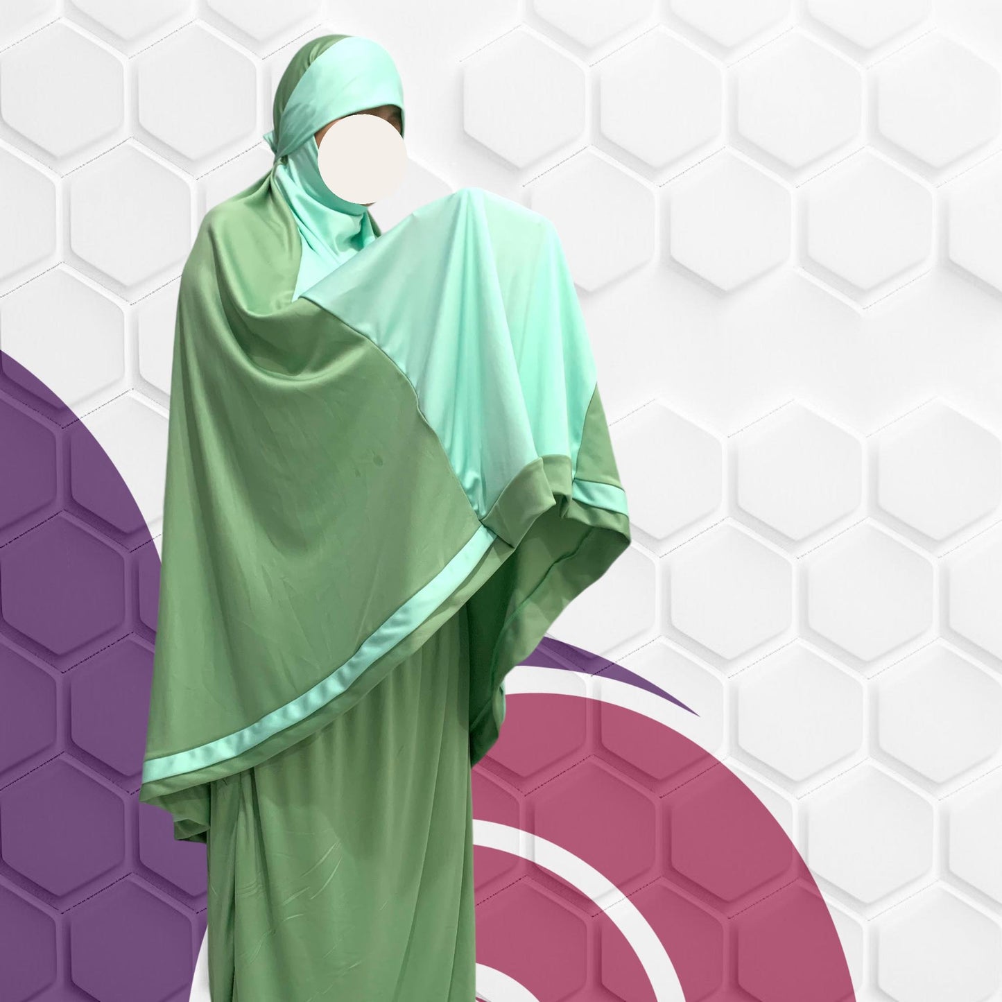 Haliyyah Mukna Set Prayer Set