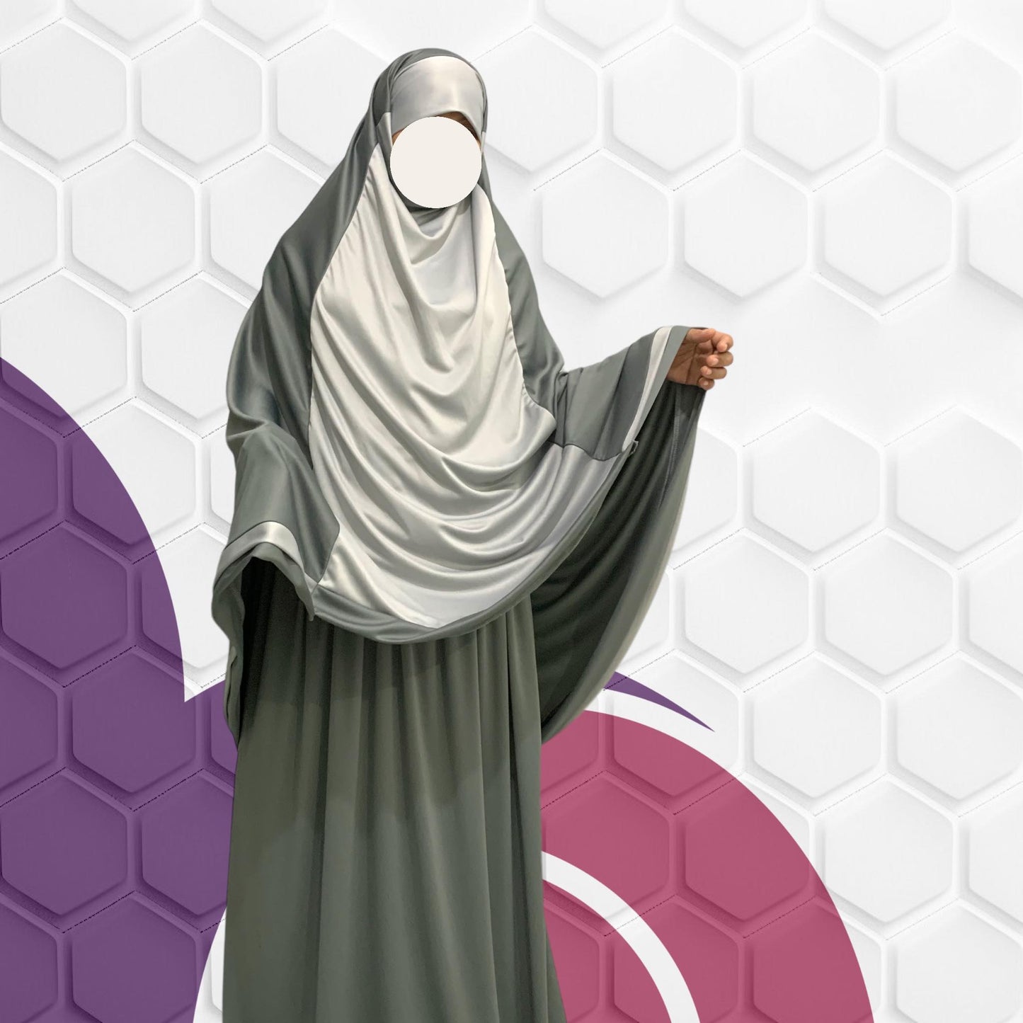 Haliyyah Mukna Set Prayer Set