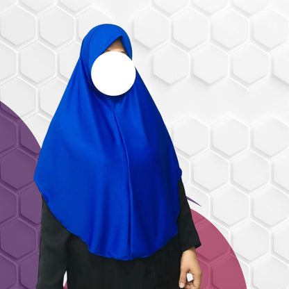 Hanna Simple Hijab with Lettuce Edge