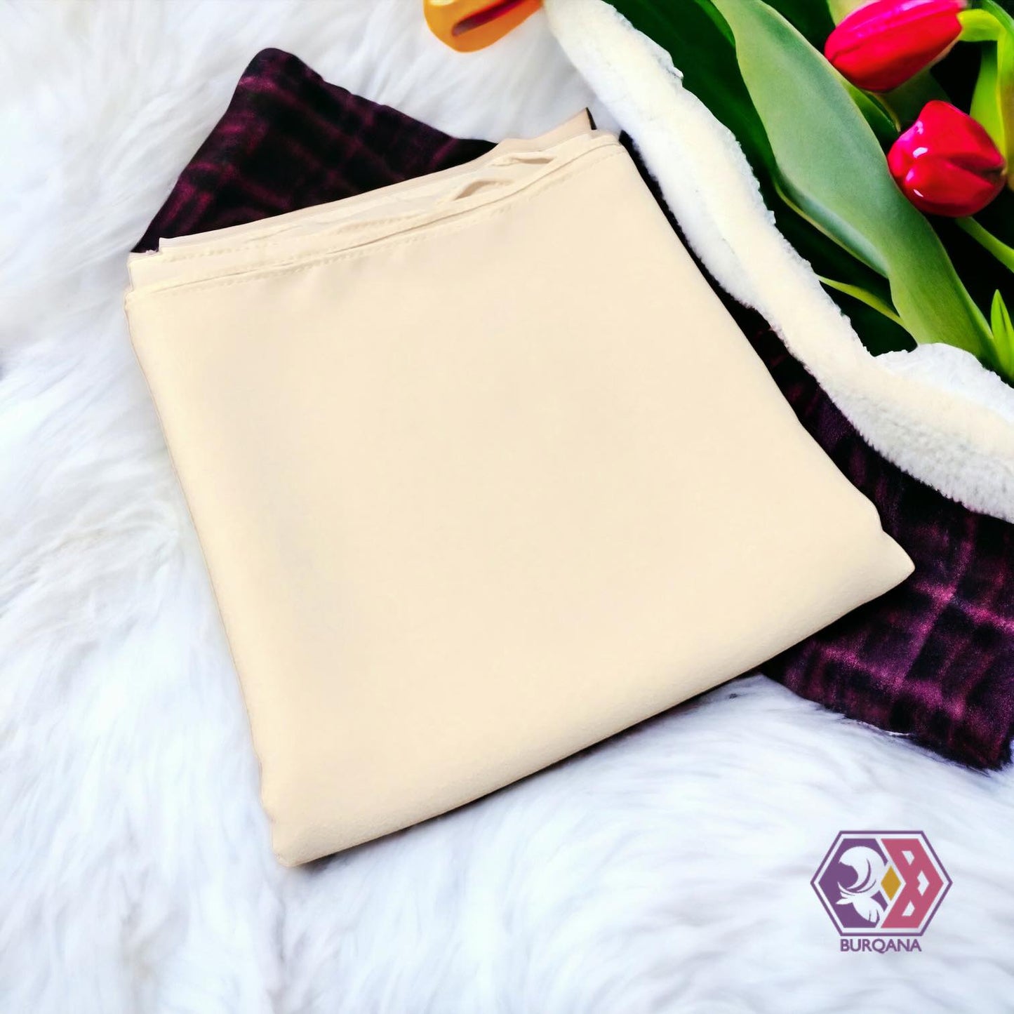 Rectangle Plain Hijab for Muslim women