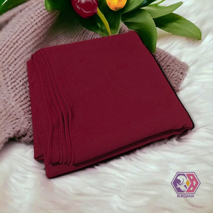 Rectangle Plain Hijab for Muslim women