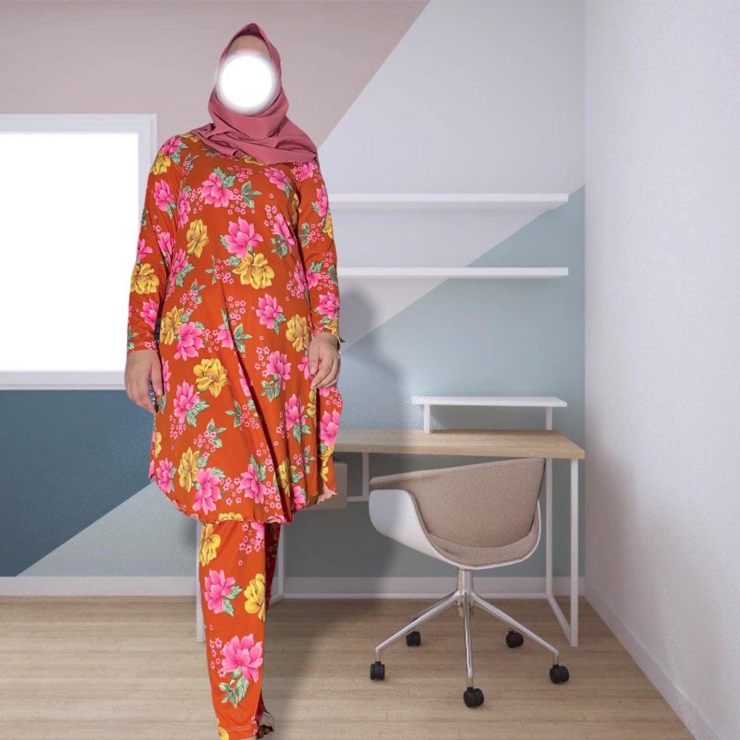 Pakistani Terno Tunic and Pant