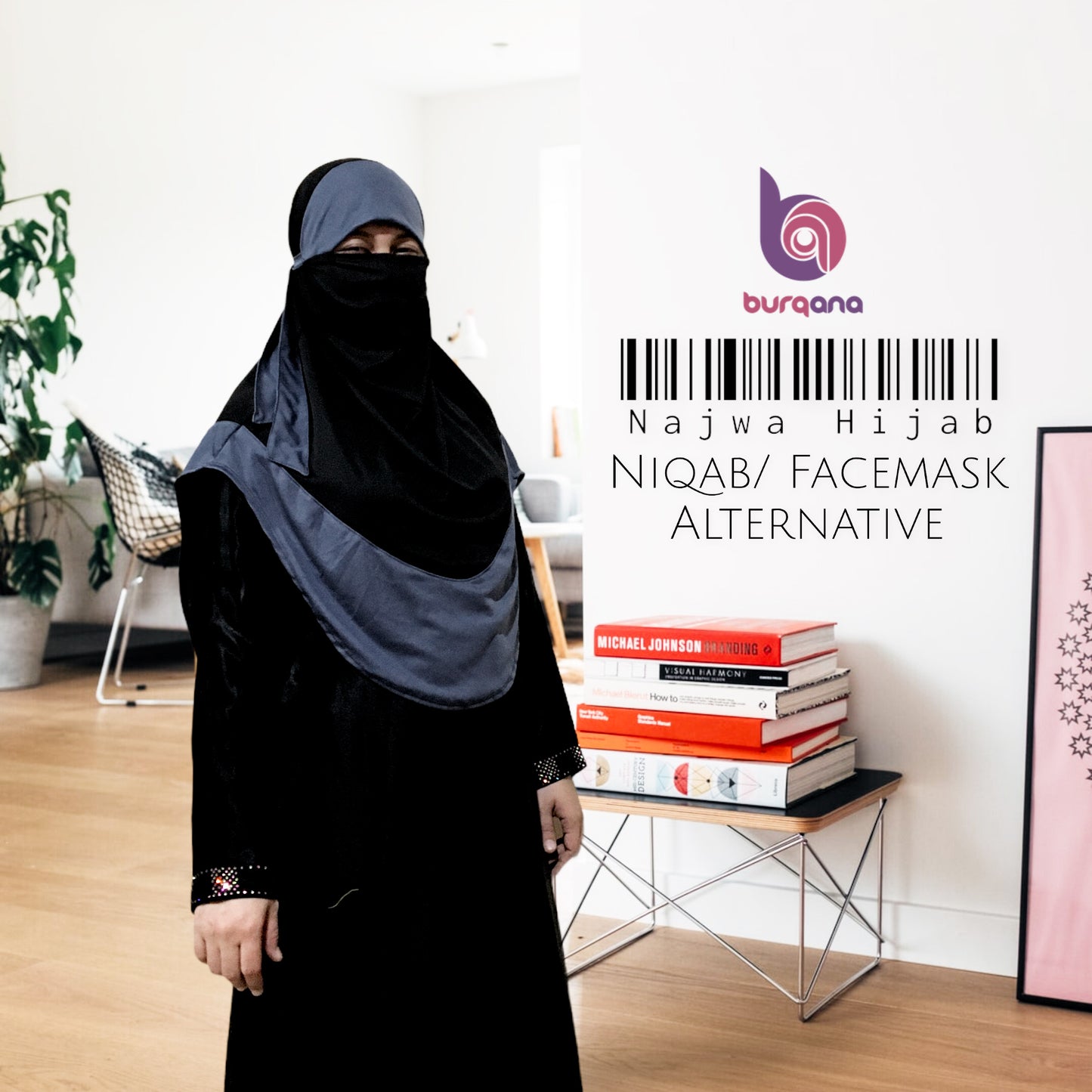 Najwa Combi Instant Hijab
