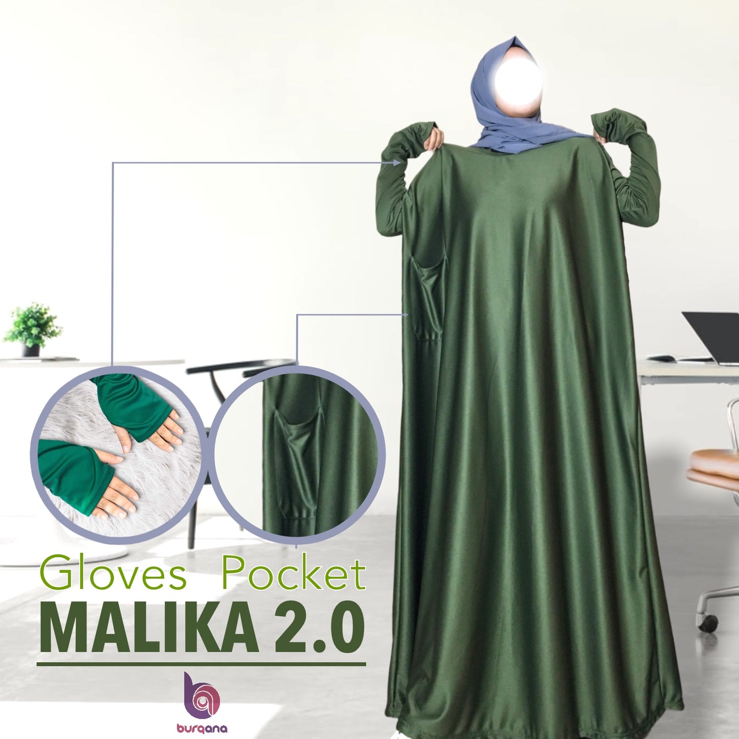 Malika 2.0 Over Size Batwing